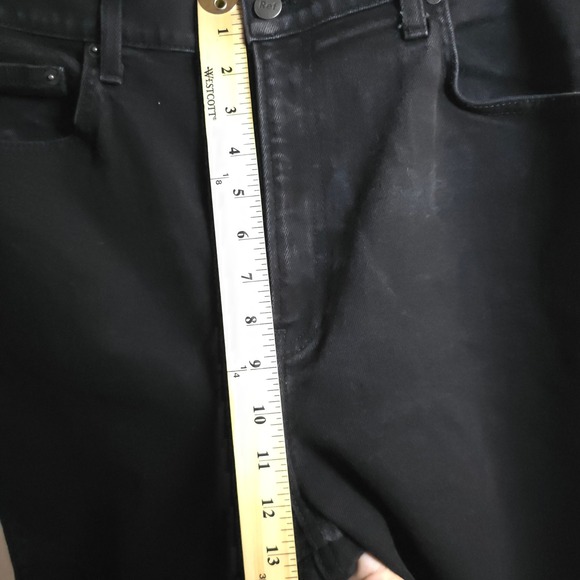 Reformation Candice High Rise Bootcut Jeans Black Size 14 Sustainable Denim - Picture 7 of 10